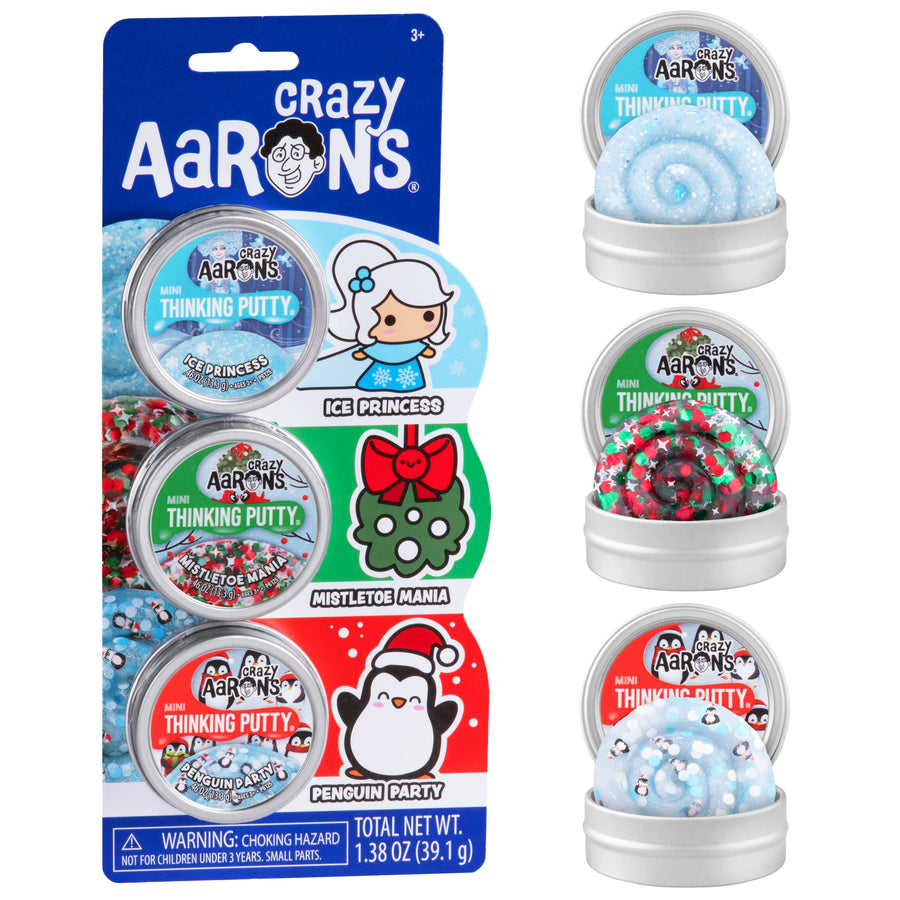 Christmas 2" Fidget Three Pack F7